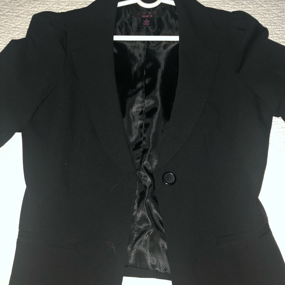 Black blazer